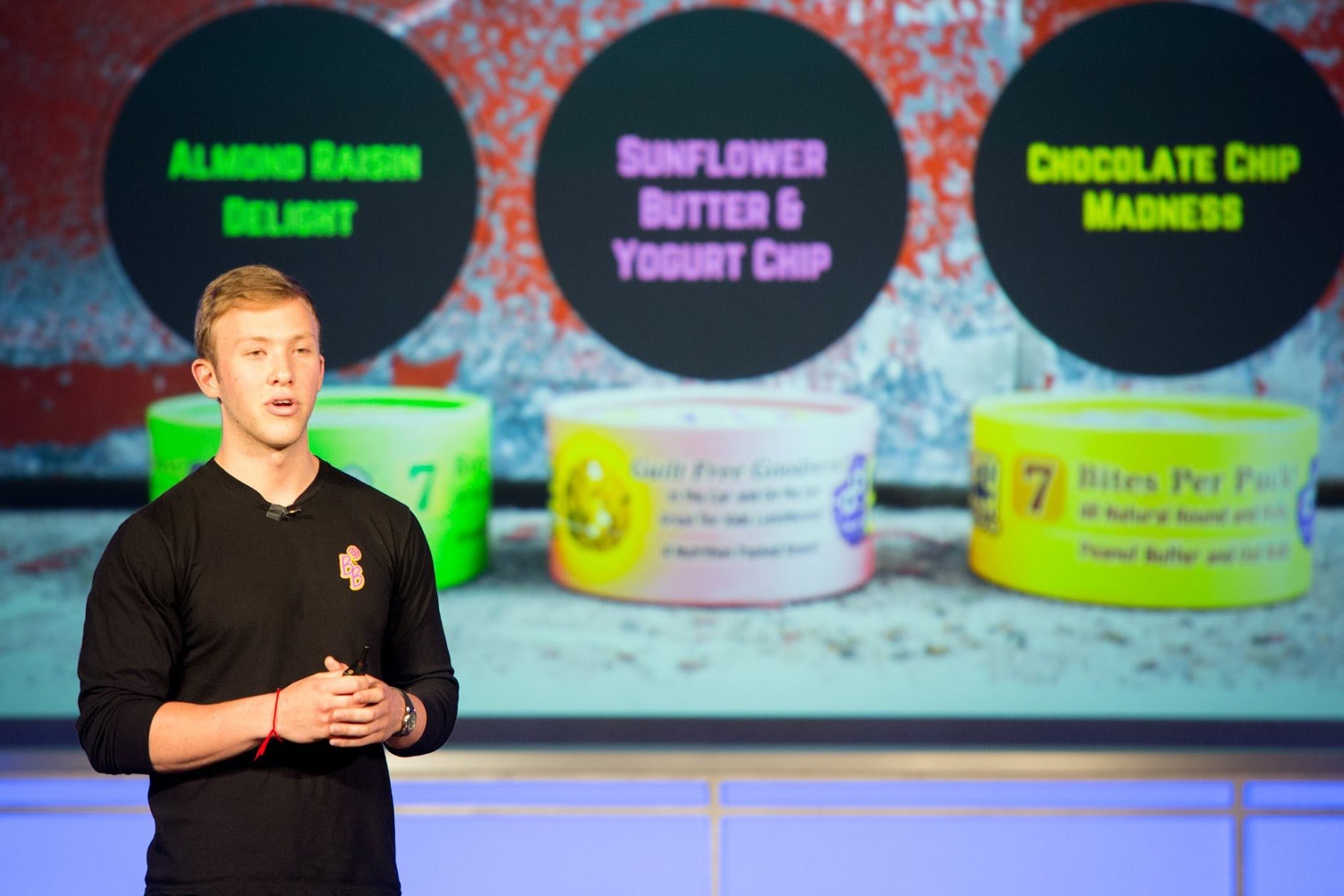 Berg Bites founder starting the brand in a college dorm room kitchen