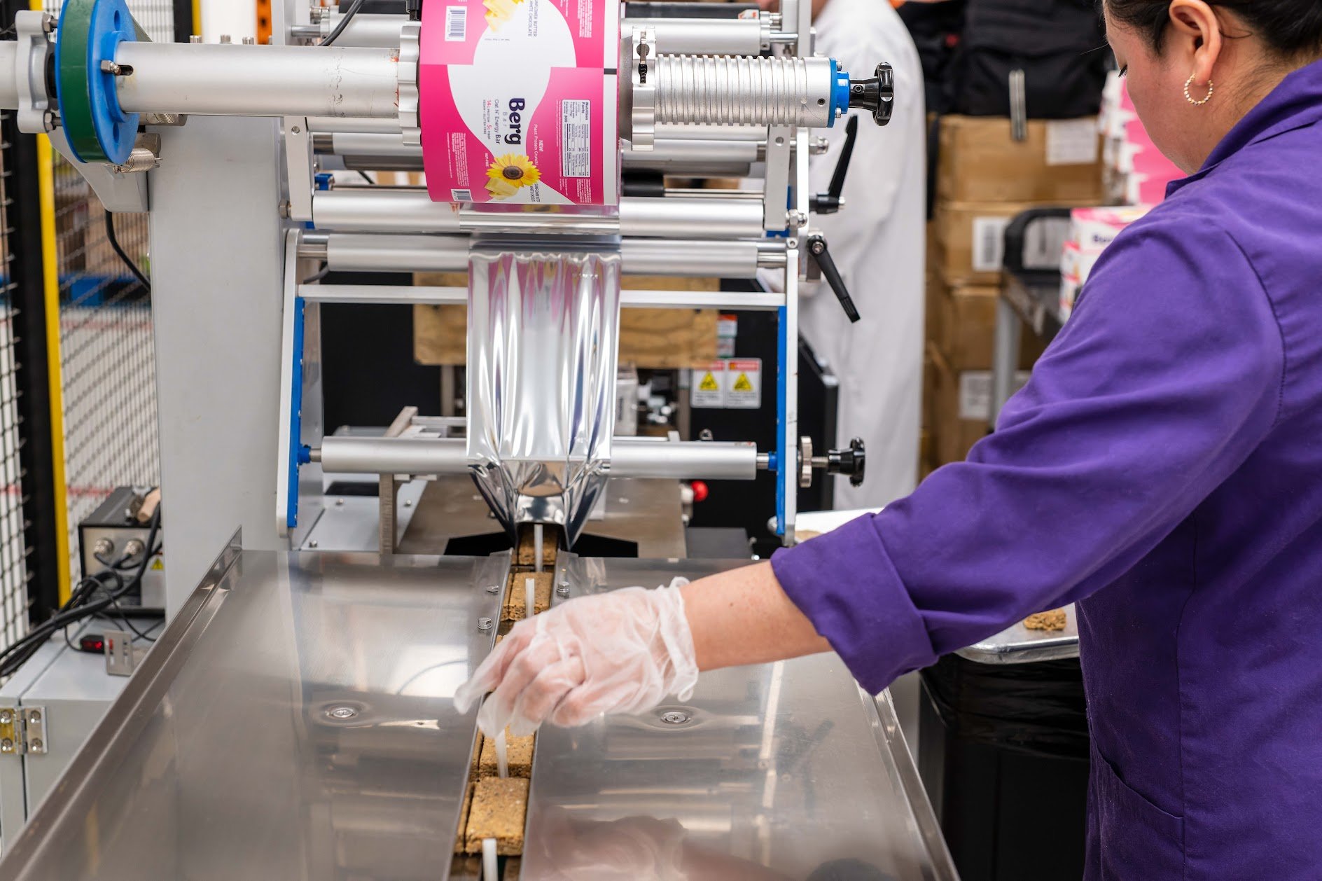 Production of Berg Bites