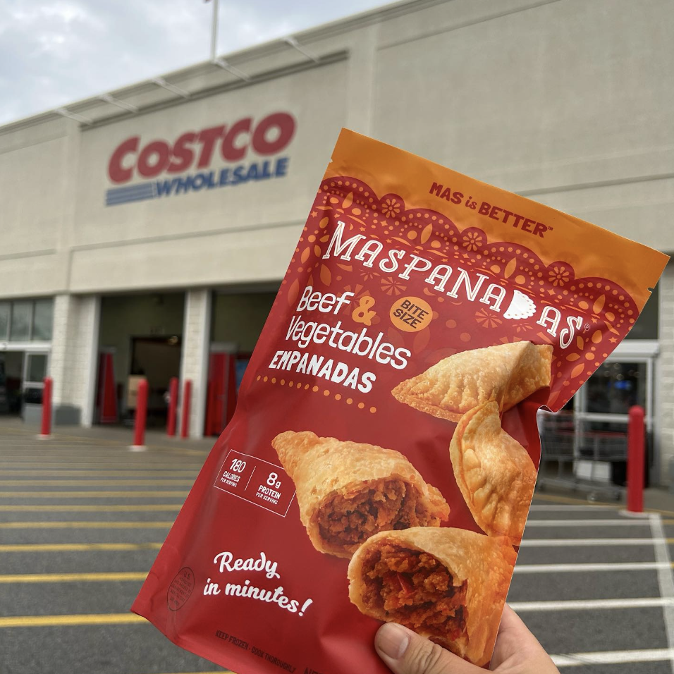 Maspanadas selling in costco